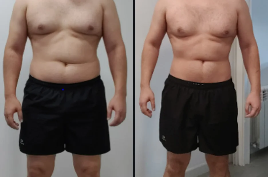 Antonio · 37, antes y hoy