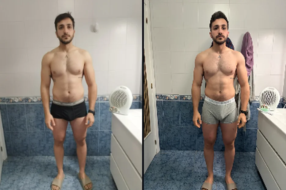 Alejandro · 31, antes y hoy